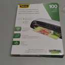 Fellowes Thermal Laminating Pouches, 5mil Letter Size Sheets, 9 x 11.5, 100 Pack, Clear (5743501)
