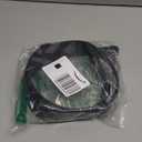 uxcell PU Leather Bag Strap, 41.7"-45.3" Adjustable Crossbody Replacement Straps 1.5" Width for Cross Body Bag, Shoulder Bag (Black, Silver Clasp)