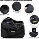 Rhinowalk 20/26inch Folding Bike Bag Waterproof Biycle Travel Case Carrying Case Outdoors Bike Transport Bag for Car Train Air Travel
