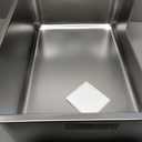 7.9'' High-Sided Low Entry Stainless Steel Cat Litter Box for Senior Cats