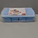 ZIP STANDING Silicone Freezer Trays with Lid,1-cup Soup Freezer Container large Ice Cube Molds with Reinforced Steel Ring Top for freezing Soup Sauce Broth Leftovers oven Dishwasher -Safe(2-Pack)