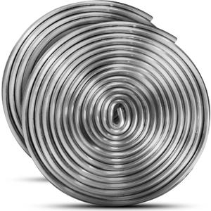 3/16'' Round H Lead Came for Stained Glass - 12 Ft H Channel Lead Hobby Came for All Your Stained Glass Supplies by Glassco