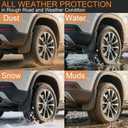 Mud Guard Mud Flaps Guards Splash All Weather Guard Mud for Honda Pilot 2023 2024 2025 Mudguards Mudflaps Guards Front & Rear Set of 4