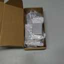 Peaha 10 Pack Kitchen Cabinet Handles 1-5/16 inch Black Pulls for Dresser Drawers Door Edge Finger Pull Aluminum Alloy Hardware