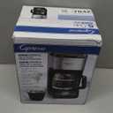 Capresso 5-Cup Mini Drip Coffee Maker, Black and Stainless Steel