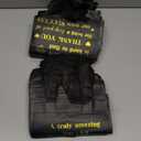 Clysee 50 Pcs Thank You Gift Bag Small Employee Team Appreciation Gift Bags Bulk with Handle Black Gold Inspirational 8 x 8 Inch Party Favor Staff Party