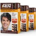 Just for Men Control GX Grey Reducing 2-in-1 Shampoo and Conditioner, Gradual Hair Color with Keratin for Stronger Thicker and Healthier Looking Hair, 4 Fl Oz - Pack of 3 (Packaging May Vary), Color: Grey Reducing