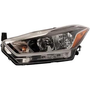 TRQ Driver Side Headlight Assembly Compatible with 2018-2020 Nissan Kicks S SV NI2502264