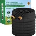 Garden Hose 75FT, Non-Expanding Water Hose Ultra Lightweight, Kink-Free, Burst-Resistant, Lead-Free, Durable & Flexible High-Pressure Hose for Yard, Lawn, Outdoor, Car Washing