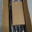 Black Curved Shower Curtain Rod 33-78 Inches Adjustable Splicing Design Need To Drill Shower Rods Curved Round Bowed Rust proof, Premium Stainless Steel Shower Curtain Rod for Bathroom, Bathtub, Stall