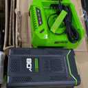Greenworks 80V 21" Brushless Cordless (Self-Propelled) Lawn Mower (75+ Compatible Tools), 4.0Ah Battery and 60 Minute Rapid Charger Included