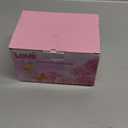 Flower Glass Coffee Tea Cup With Spoon Set Ideal Gifts For Mom Women Christmas Stocking Stuffers Valentine's Day Birthday Gifts For Her Girlfriend Wife Nice Present From Daughter Son (Red-Tal)