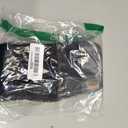 Winter Headbands for Women Ear Warmer Knitted Thick Fleece Lined Headbands for Cold Weather Gift (Black+Blue, One Size)