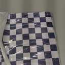 Tinlade 150 Pcs Paper Placemats Disposable Gingham Table Mats Summer Checkered Picnic BBQ Paper Bulk Table Place Mats for Dinner Birthday Party Decorations Kitchen,10"x14"(Blue,White)