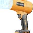 Cordless Leaf & Dust Blower Compatible with DEWALT 20V Battery, Jet Fan with Brushless Motor, Handheld Air Blower for Car Drying, Lawn Care, Home Cleaning (Tool Only)