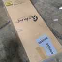 Furinno CUBICLE Book Shelf, 9-Cube Bookshelf, Extra Thick Frame Reversible Bookcase with Open Back, 14.6" x 44" x 44", for Living Room, Bedroom, Home Office, Black Dark Oak