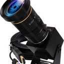 HDMI 4K USB Camera for Live Streaming 10X Variable Focus PC Webcam USB HDMI Simultaneous Output Video Conferencing Close up Zoom in and Out Web Camera for Online Teaching Training (5-50mm 10X Zoom Lens)