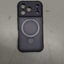 MOCCA Design for iPhone 17 Pro Case, Compatible with Magsafe [Premium Invisible Magnetic Ring Stand] [Military Drop Protection] Full Camera Guard Translucent Matte Slim Phone Cover 6.3",Deep Blue