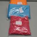 Blue Pink Orange Set of 3 Hawaii Theme Print Arch Cover, Spandex Fitted Wedding Christmas Halloween Arch Stand Covers for Birthday Party Decoration, 4ft, 5ft, 6ft (Multicolor)