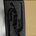 Aerodynamic Motorcycle Mirrors, 1 Pair Modified Racing Motorcycle Rearview Mirror,Wide Viewing Angle Wing Mirrors,360 Rotation for Sport Bikes - Honda Kawasaki Suzuki Yamaha (Small)