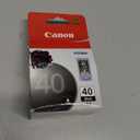 Canon PG-40 Genuine Black Ink Cartridge, Compatible with iP2600/1800/1700/1600, MX310/300, MP470/460/450/210/170/160/150/140/180/190, JX200/210P