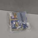 Graduation Decoration Class of 2025 Money Box - Blue and Gold Graduation Money Box for Cash Gift Pull Congrats Grad Card and 100Pcs Transparent Bags for Graduation Gift Party Supplies
