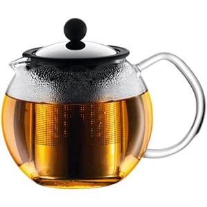Bodum Assam Tea Press with Stainless Steel Filter, 17-Ounce: French Presses: Teapots