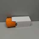 Decorative Throw Pillow Covers 20x20 Inch Set of 2 for Boho Living Room Farmhouse Home Decor, Spring Pillow Covers for Couch Bed, Soft Corduroy Striped Patchwork Cushion Cases, Orange