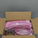 Front Grille Mesh Inserts & Headlight Cover for Jeep Wrangler JL JLU Sport & Sport S Only 2018-2023 Exterior Accessories Clip-in Grille Guard Cover Headlight Bezels Trim Ring (Pink 9PCS)