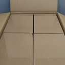 Kraft Memory Box by Simply Tidy - Store and Organize Photos, Keepsakes, DVD and CDs, Acid Free - Bulk 12 Pack (Brown)
