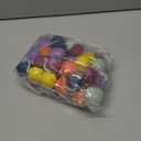 Boao 2 Pieces Wool Felt Ball Garland Colorful Pom Pom Garland Handmade 6.5 Feet Long 24 Balls Felt Banner for Wall Christmas Tree Decoration (Macaron Color)