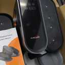 Under Desk Elliptical Machine, Electric Elliptical Leg Exerciser for Seniors with 12 Adjustable, Portable Quiet Elliptical Exercise Machine, Seated Pedal Exerciser with Remote Control (gray)