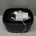 Dog Water Fountain for Large Dogs, 2.1Gal/8L Dog Water Bowl Dispenser, No Spill Automatic Pet Water Fountain for Dogs Cats Multiple Pets with Ultra Quiet Pump, 3 Filter Replacement, Black