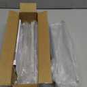 Nieifi Spice Rack Wall Mount, 4 Pack, Clear, Screw or Adhesive Installation, Spice Rack Organizer for Your Kitchen Cabinet or Pantry Door