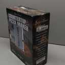 Bakers Friend Countertop Pizza Maker Electric, 12 Inch Pizza Maker Machine for Home, Quesadilla Maker, Non-stick Cooking Plates,Horno Para Pizza, 1400W, Graphite