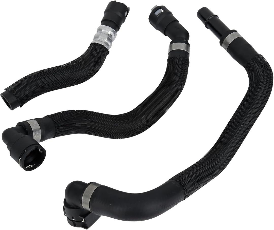 Heater Hose Connector (Heater Supply Jumper Hose,Air Conditioning Jumper Hose).Replaces Part # 68199254AB,68192082AA,68104972AA,52014624AA.Compatible with 2014-2018Jeep Cherokee,15-17 Chrysler 200