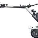Vidpro PD-1 Professional Tripod Dolly - Heavy Duty with Adjustable Leg Mount with Locking Wheels and Carrying Case Compatible with Most Tripods Perfect for Cameras Camcorder and Lighting Equipment