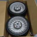 CheeMuii 4 Pack Lawn Mower Wheels Kit 2 Rear Wheels Replace for 42710-VE2-M02ZE and 2 Front Wheels Replace for 44710-VL0-L02ZB Compatible with Honda Lawn Mower HRR216 HRS216 HRT216 etc