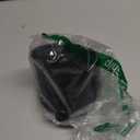 Flour Funnel for KitchenAid Mixer 5 Qt, Anti-Splash Attachment for Tilt-Head Stand Mixer 4.5 & 5 Quart (KSM150), Dishwasher Safe No-Mess Baking Tool, Easy Pour Accessory (Black)