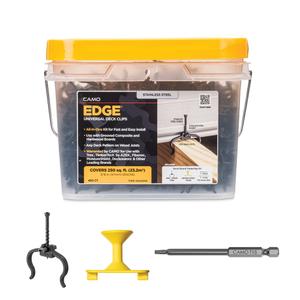 CAMO 0344359 Edge Clip Hidden Deck Fasteners (450 ct)