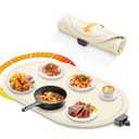 Warming Mat for Food,Food Warming Mat with Timer and 3 Temperature Settings,Auto Shut-Off -Versatile Food Warmer for Gatherings,Parties,Everyday Use