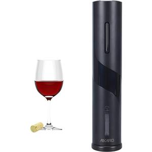 AIKARO - Electric Wine Bottle Opener Automatic Electronic Corkscrew, Battery Operated