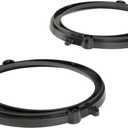 Scosche Compatible with Select 2006 to 2013 Harley Davidson Motorcycle with Boom Audio Saddlebags 5x 7 to 6x 9 Speaker Adapter (1 Pair) SAHD6901B