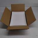 US Acrylic White Plastic Serving Trays (Set of 4) 15 x 10 | Large Unbreakable Reusable Rectangular Party Platters | Serve Appetizers, Fruit, Veggies, & Desserts | BPA-Free & Made in USA