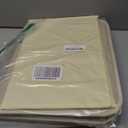 TYEERS Collapsible Storage Boxes, Washable Fabric Storage Bins with Lids, 14.9x9.8x9.8 inches, 2 Pack, Beige