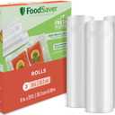 FoodSaver Custom Fit Airtight Food Storage and Sous Vide Vacuum Sealer Bags, 8 x 20' (Pack of 3), Perfect for Meal Prep and Sous Vide Cooking