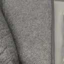 YIHOUSE Memory Foam Grey Bathroom Rug Sets 5 Piece, Ultra Absorbent Bath Mat for Bathroom - Non-Slip Machine Washable & Dry Quickly, 5 Piece Bathroom Mat Set, Dark Grey (1'8" x 3'10" (Rectangular))