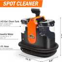 Armor All SCC301 0901 Upholstery & Carpet Cleaner, Car and Auto Detailer with Tools for Pets, Area Rugs and Couches
