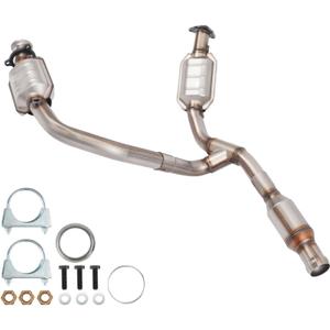 Catalytic Converter Replacement for Silverado 1500 2014-2018, Suburban/Tahoe 2015-2019, Sierra 1500 2014-2018 Replace 50497, 52642 (EPA Compliant)