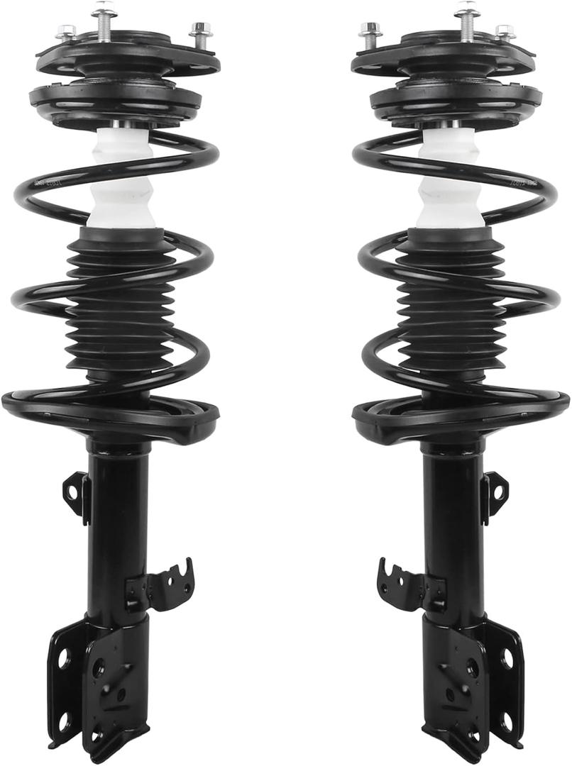MOSTPLUS Pair Front Complete Shocks Struts Coil Spring Assemblies 472598 472597 Compatible with 2009-2013 Toyota Corolla 1.8L 4-Door